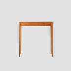 Rectangular Cherry Wood 2 Drawers Console Table