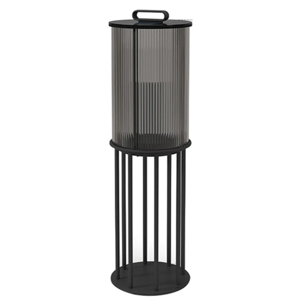 Elegant Cylinder Solar LED Outdoor Post Lights