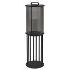 Elegant Cylinder Solar LED Outdoor Post Lights