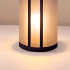 Elegant Cylinder Solar LED Outdoor Post Lights