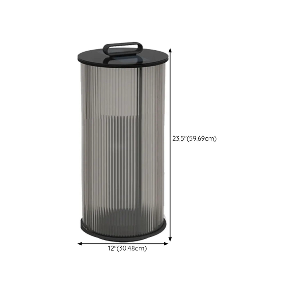 Elegant Cylinder Solar LED Outdoor Post Lights