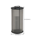 Elegant Cylinder Solar LED Outdoor Post Lights