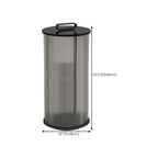 Elegant Cylinder Solar LED Outdoor Post Lights