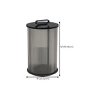Elegant Cylinder Solar LED Outdoor Post Lights