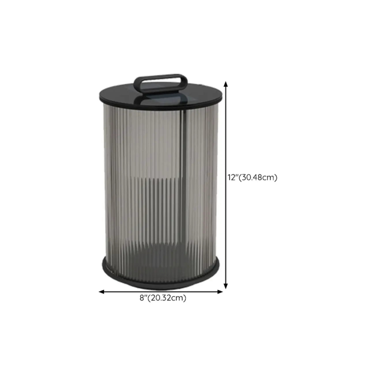 Elegant Cylinder Solar LED Outdoor Post Lights
