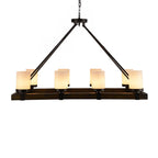 6-Light Industrial Metal Kitchen Island Pendant Lighting