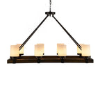 6-Light Industrial Metal Kitchen Island Pendant Lighting