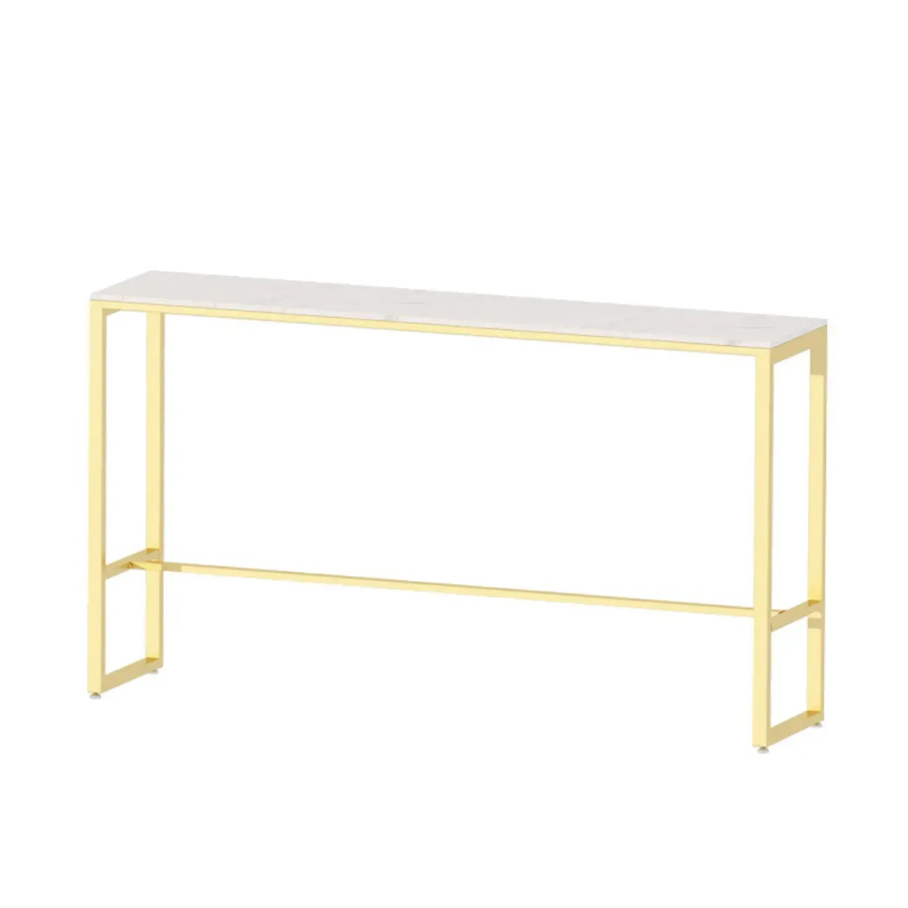 Glam White Marble Top Bar Tables