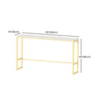 Glam White Marble Top Bar Tables