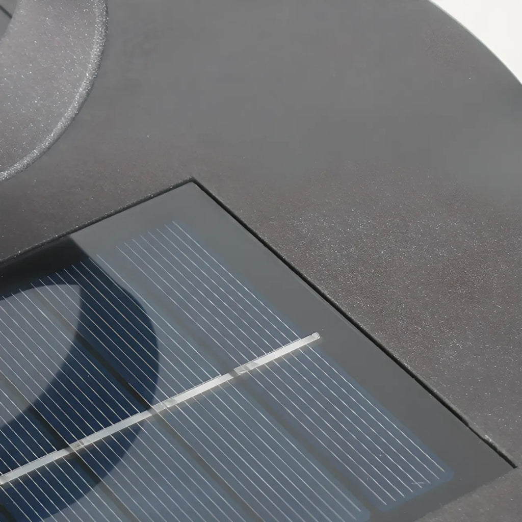 Vertical Strip Cylinder Portable Solar Outdoor Post Lights