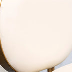 Modern 4-Leg Metal Faux Leather Upholstered Bar Stools
