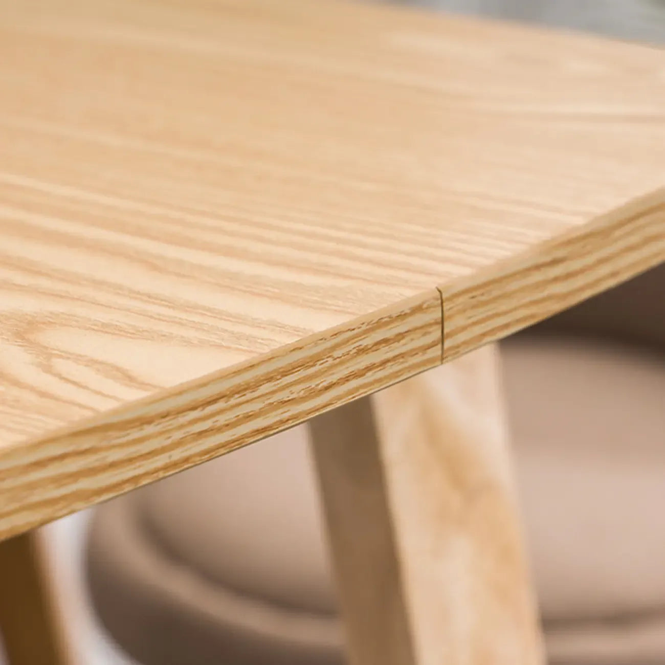 Natural Wood Round Bar Table with Shelf for Kitchen Dining