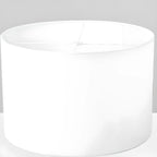 Modern Stone Table Lamp with Fabric Shade, LED Compatible