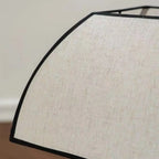 Modern Black Metal LED Table Lamp with Dome Shade