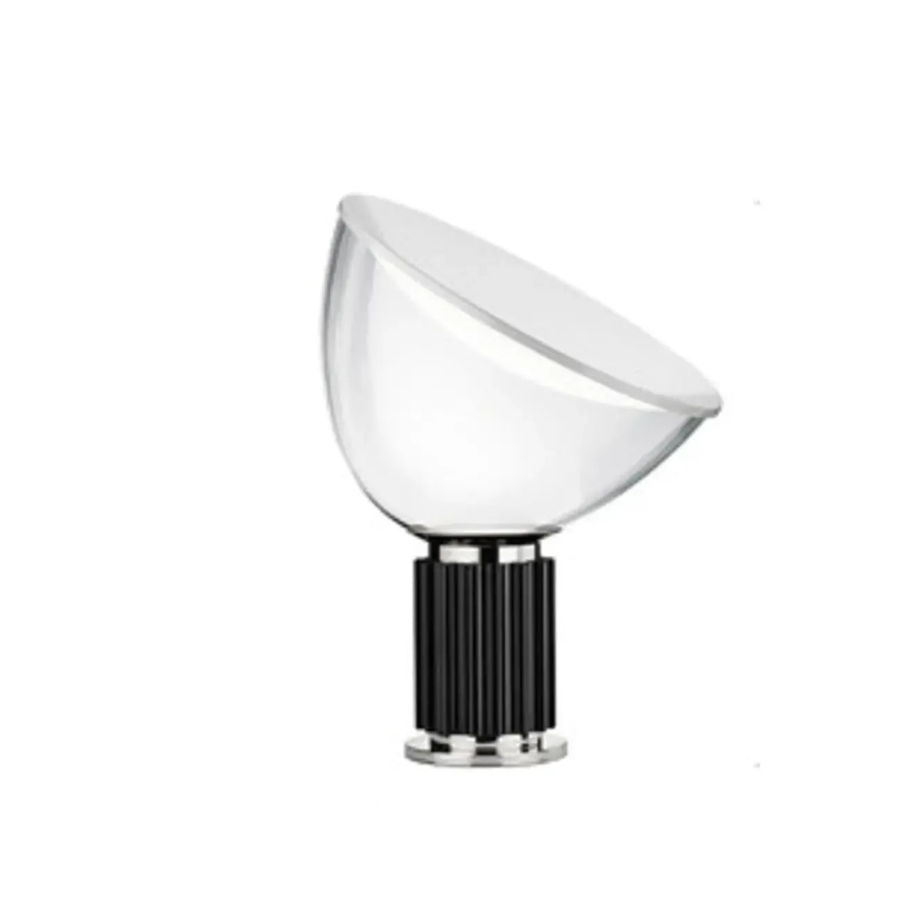 Modern Glass Dome Table Lamp with LED Options