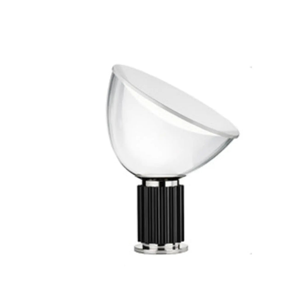 Modern Glass Dome Table Lamp with LED Options