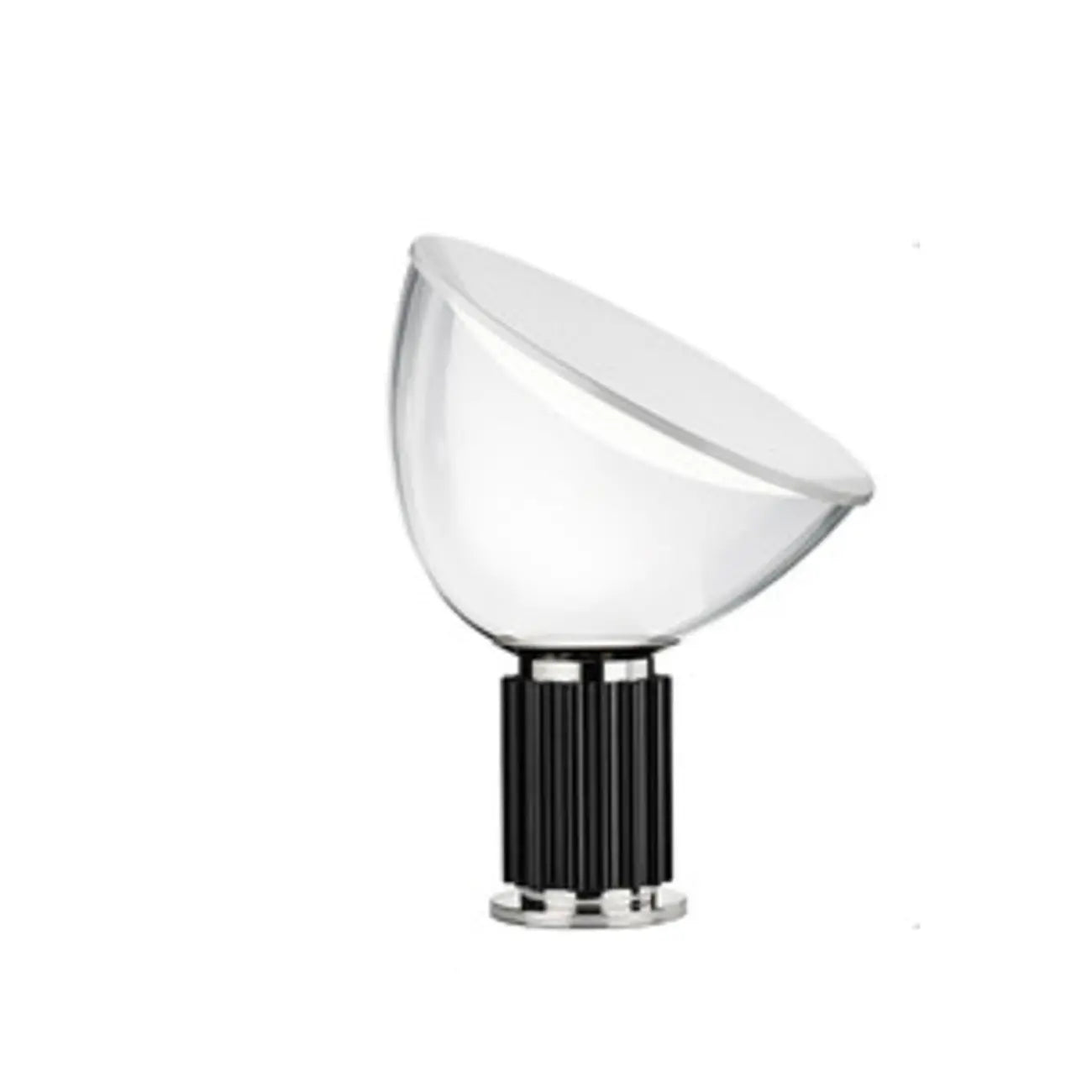 Modern Glass Dome Table Lamp with LED Options