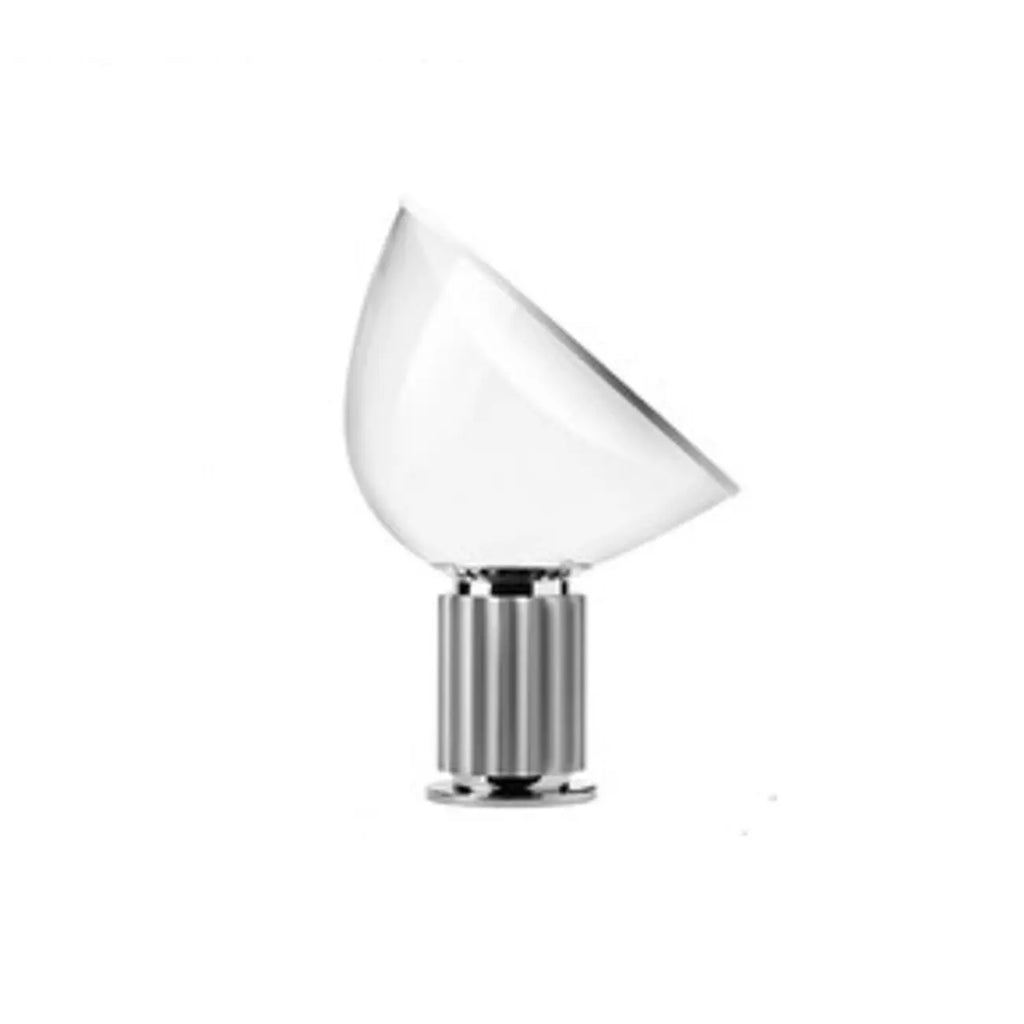 Modern Glass Dome Table Lamp with LED Options