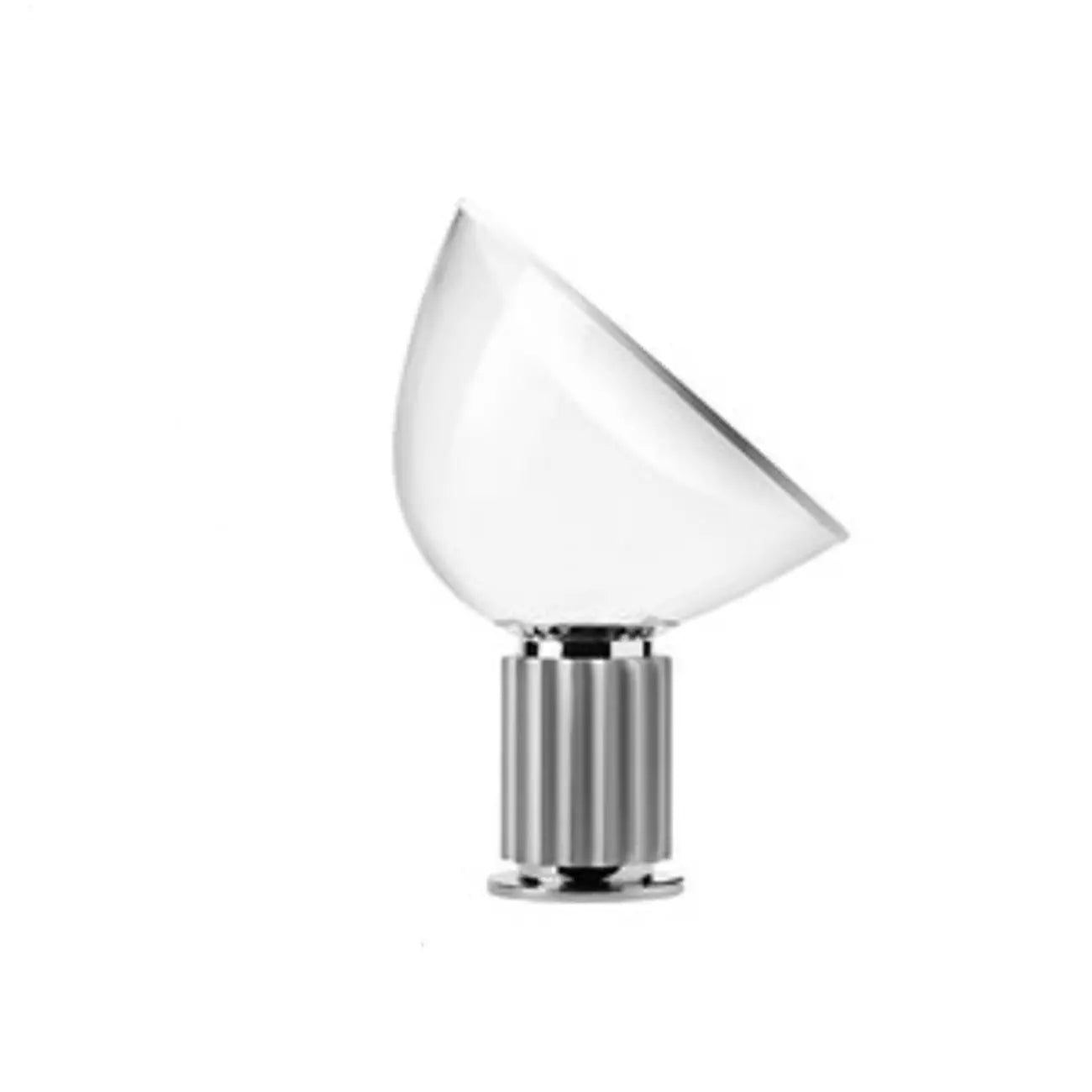 Modern Glass Dome Table Lamp with LED Options