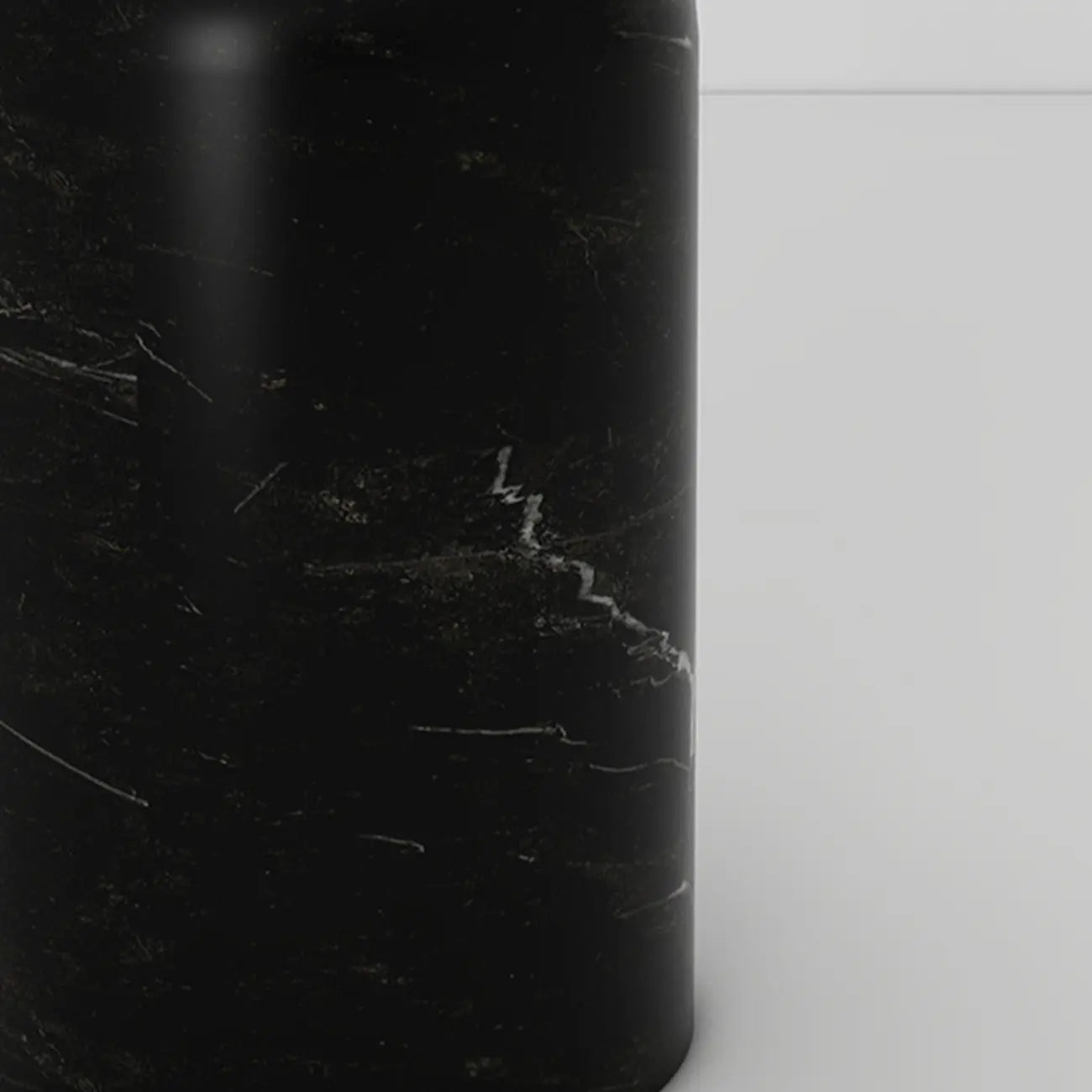 Elegant Plug-In Globe Stone and Glass LED Table Lamp