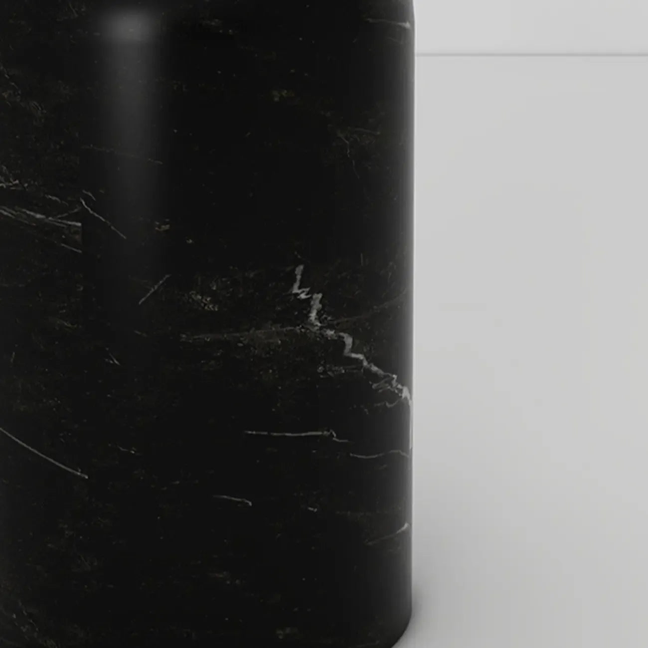 Elegant Plug-In Globe Stone and Glass LED Table Lamp