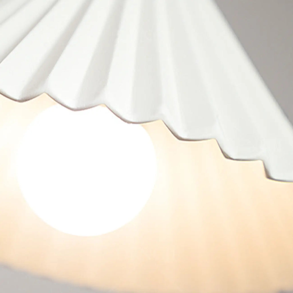 Adjustable Chic Ceramic Cone LED Pendant Light for Indoor