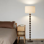 61 Traditional Up & Down Floor Lamp for Living Metal Frame