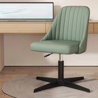 Modern Beige Adjustable Swivel Office Chair