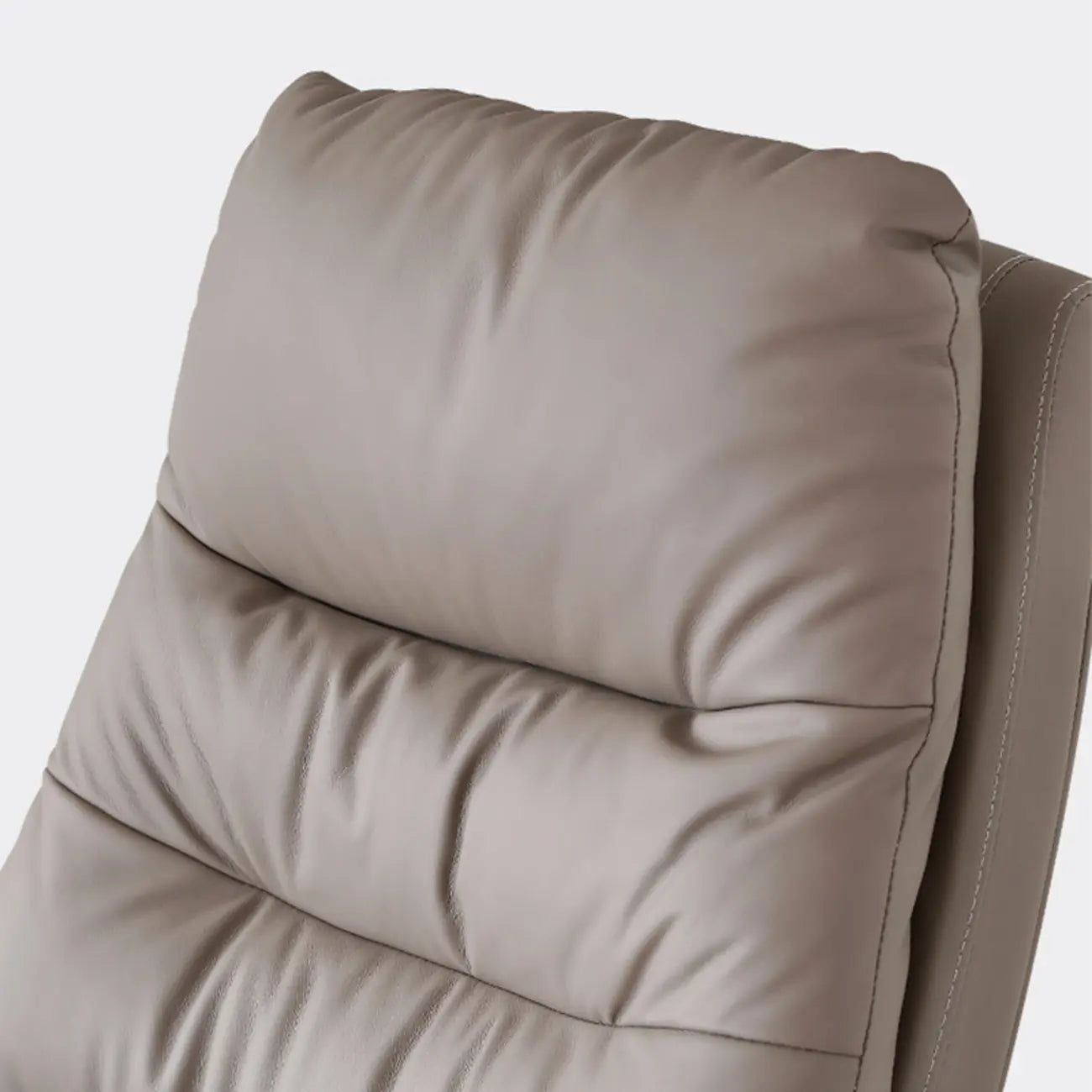 Upholstered Leather Recliner Adjustable Office Chair