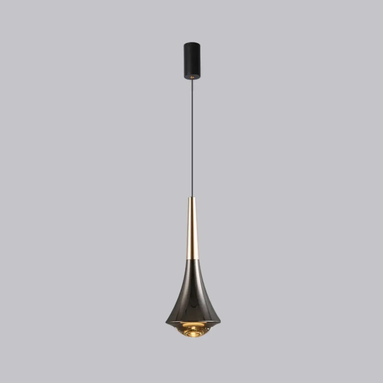 Modern Metal Glass Adjustable Pendant Light for Kitchen