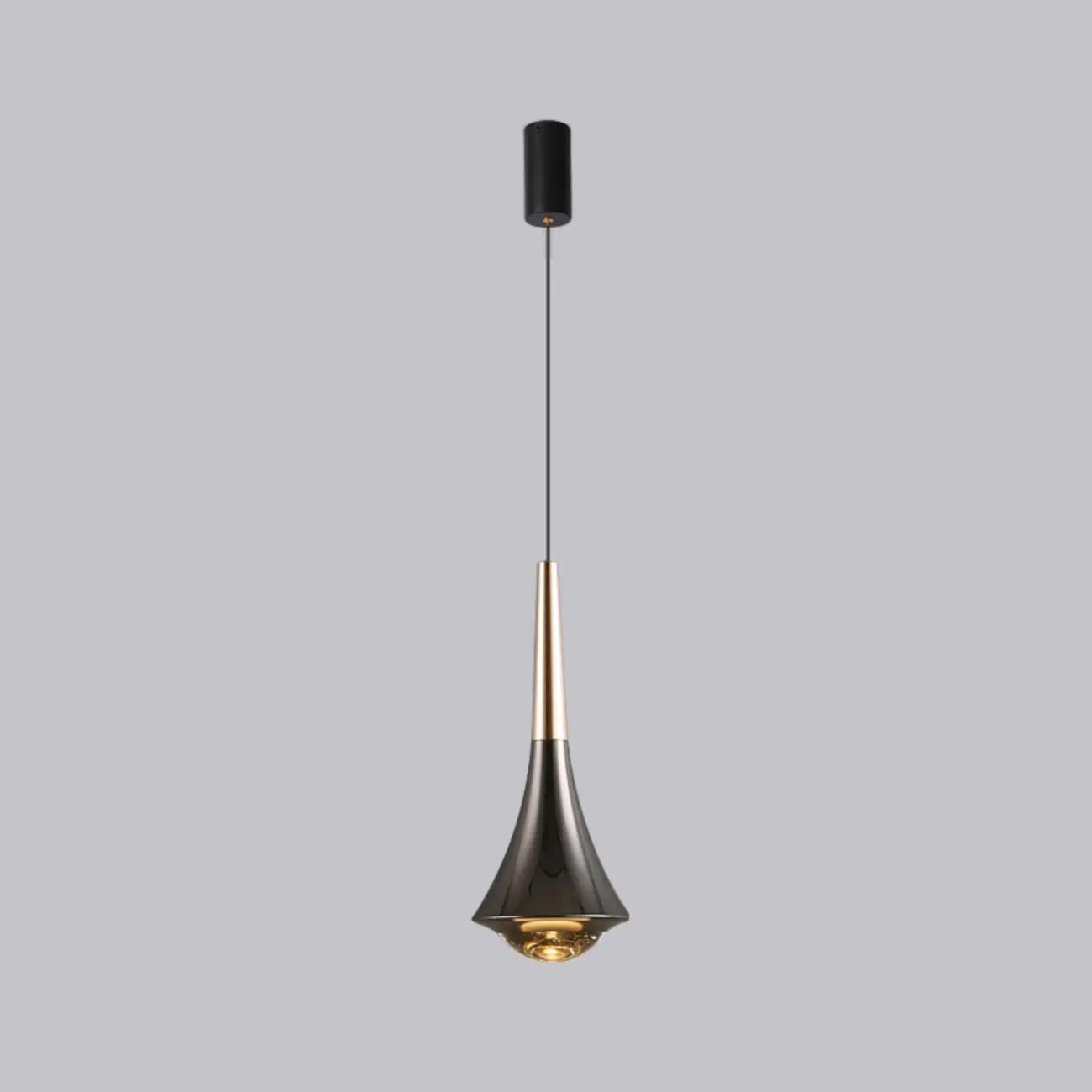Modern Metal Glass Adjustable Pendant Light for Kitchen
