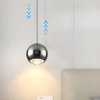 Modern Metal Glass Adjustable Pendant Light for Kitchen