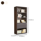 47L White Wooden 5-Tier Cube Storage Bookcase