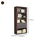 47L White Wooden 5-Tier Cube Storage Bookcase