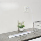 1-Light Modern Black Geometric LED Vanity Light