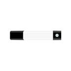 1-Light Modern Black Geometric LED Vanity Light