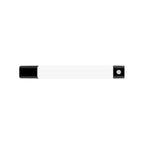 1-Light Modern Black Geometric LED Vanity Light