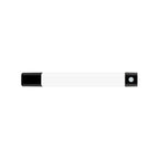1-Light Modern Black Geometric LED Vanity Light