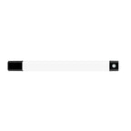 1-Light Modern Black Geometric LED Vanity Light