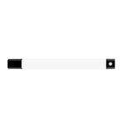 1-Light Modern Black Geometric LED Vanity Light