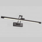 Adjustable Black Metal Cylinder LED Vanity Lights