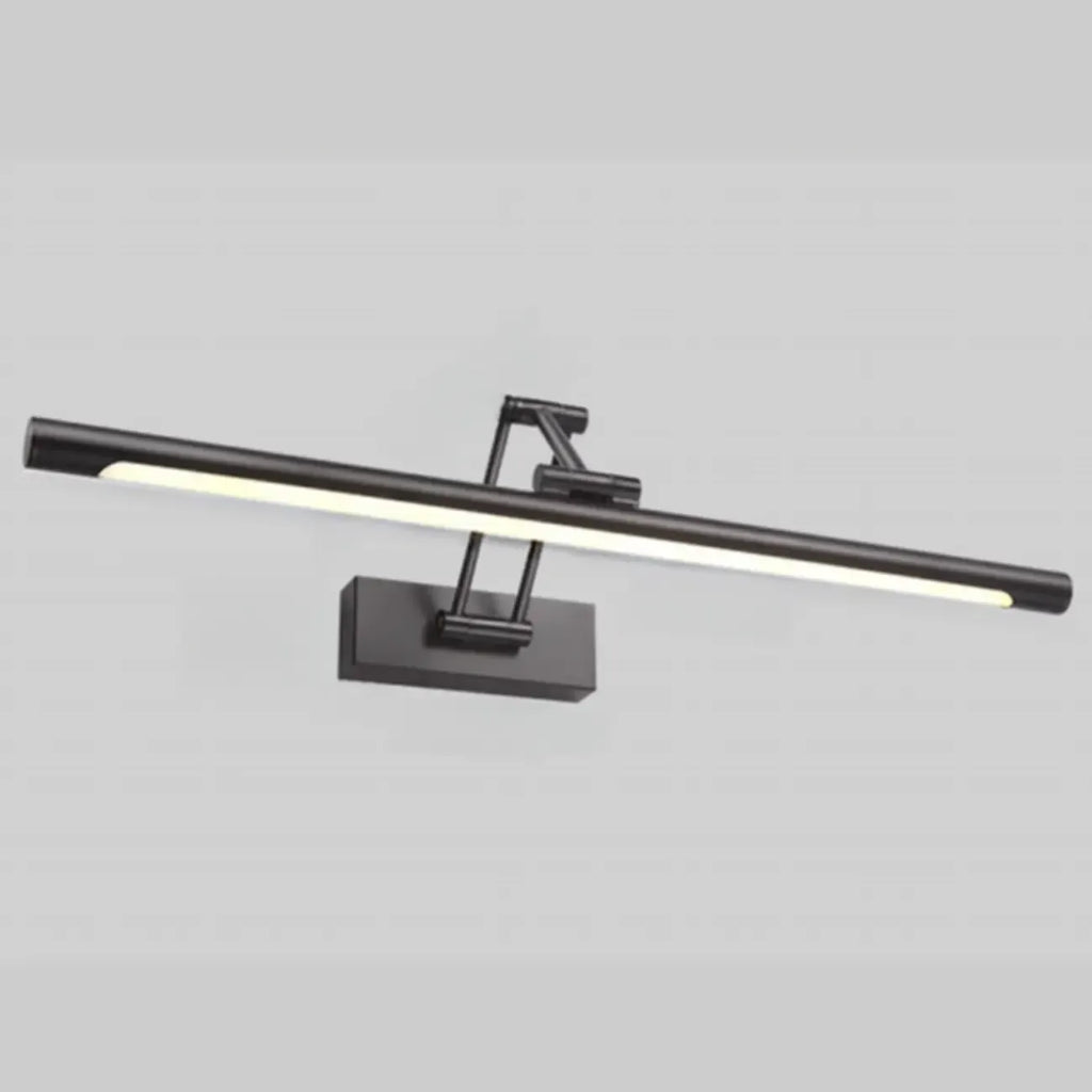 Adjustable Black Metal Cylinder LED Vanity Lights