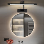 Adjustable Black Metal Cylinder LED Vanity Lights