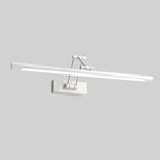 Adjustable Black Metal Cylinder LED Vanity Lights