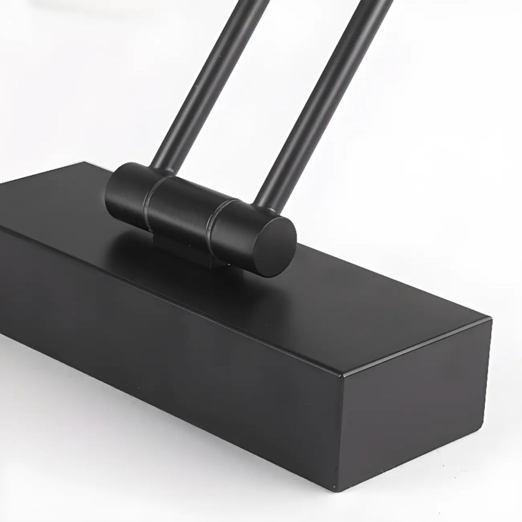 Adjustable Black Metal Cylinder LED Vanity Lights