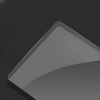 Modern Black Clear Glass LED Adjustable Display Cabinet