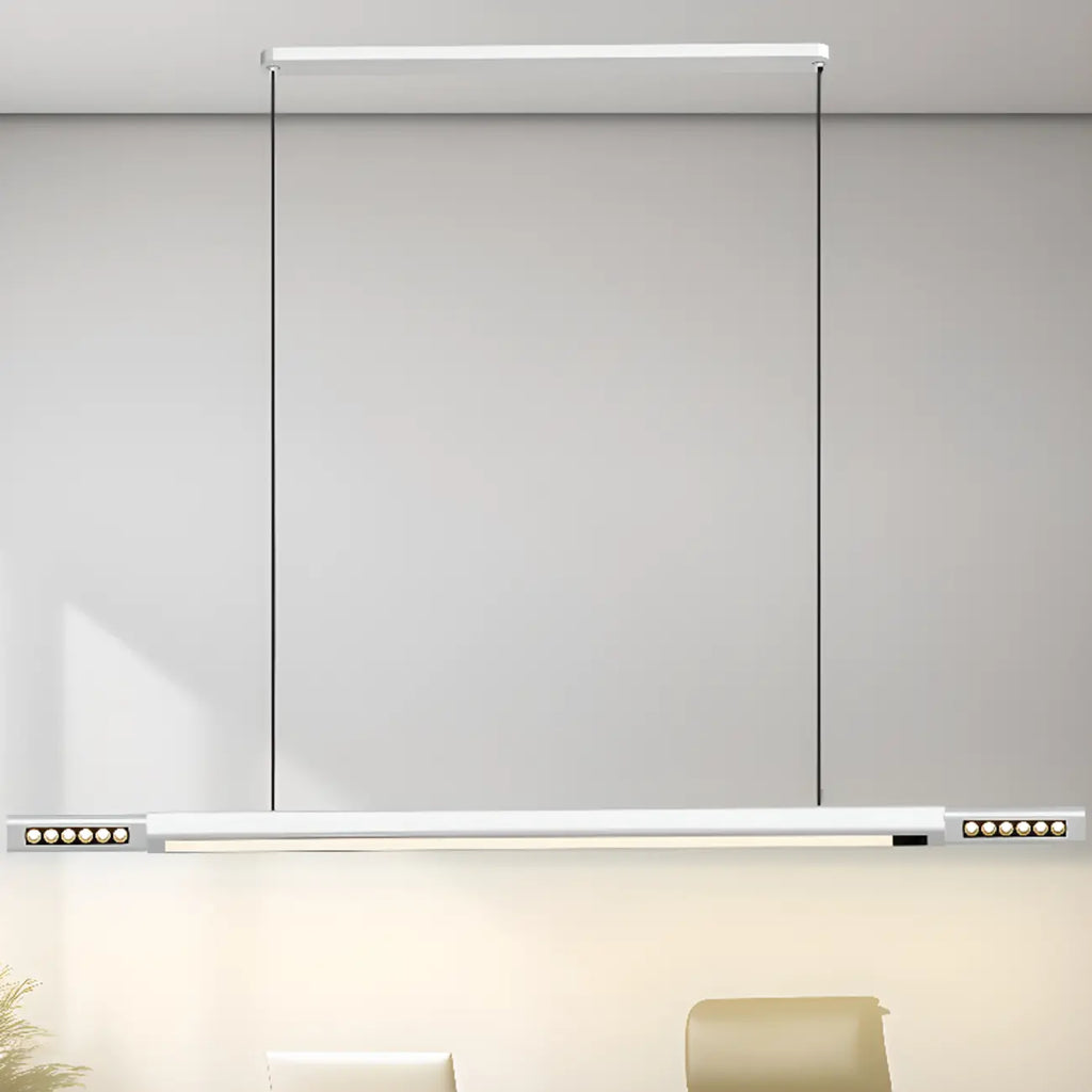 Adjustable Natural 3-Light Linear island Light for Modern Areas