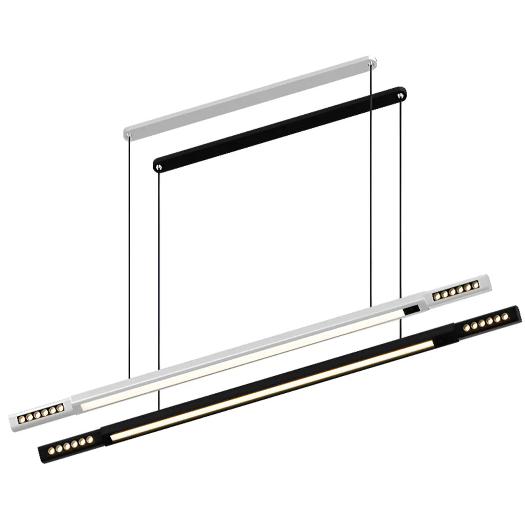 Adjustable Natural 3-Light Linear island Light for Modern Areas