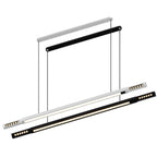 Adjustable Natural 3-Light Linear island Light for Modern Areas