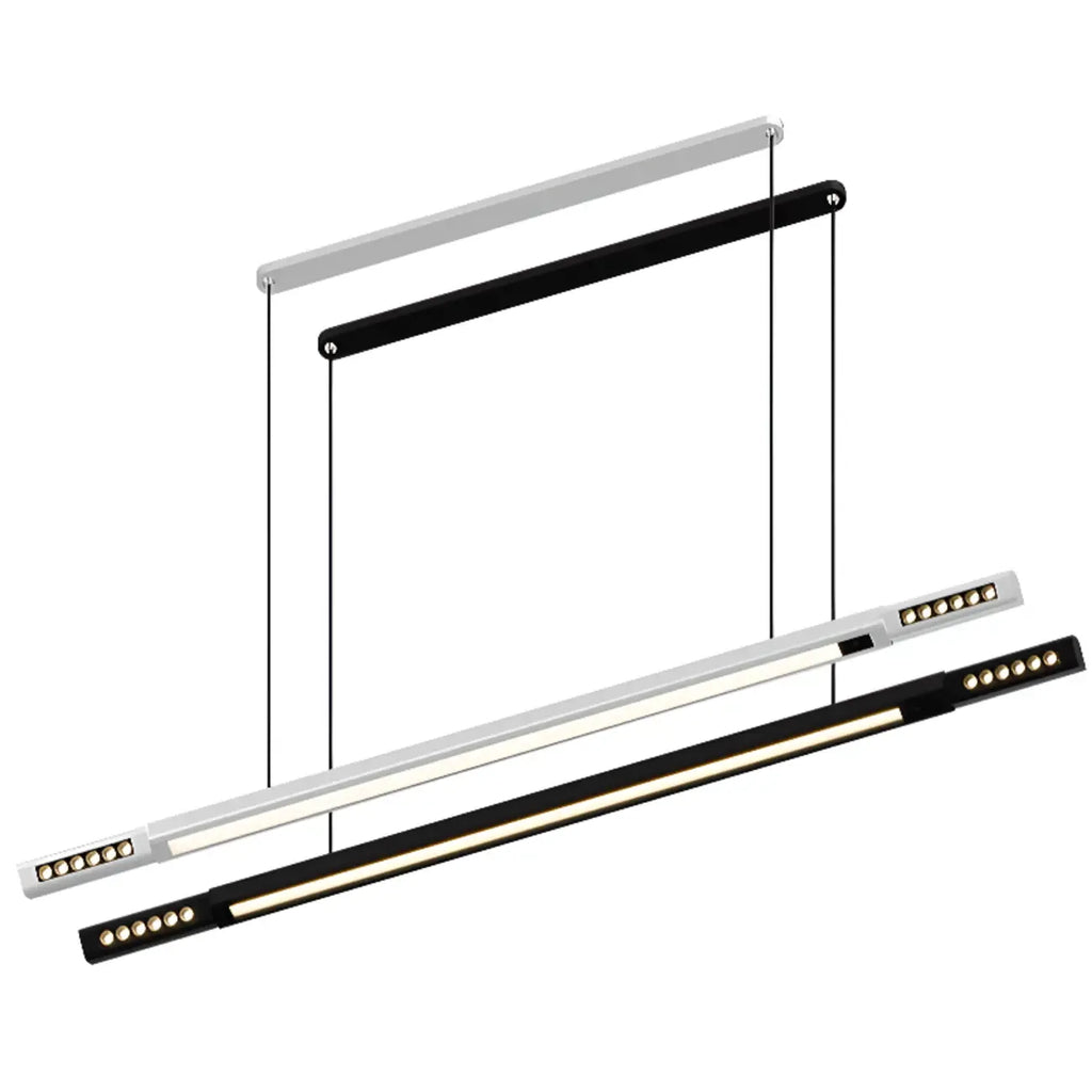 Adjustable Natural 3-Light Linear island Light for Modern Areas